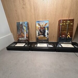 80s Holografic VHS Lot Ninja Empire Magnificence Knight Heavens Hell Imperial